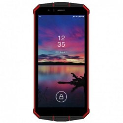 Maxcom MS507 4G Dual SIM 5", IP68, NFC Android 9, HD IPS Quad Core 3GB/32GB Μαύρο-Κόκκινο