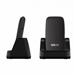 Maxcom MM817 (Dual Sim) 2,4" με Μεγάλα Πλήκτρα, με Βάση Φόρτισης, Ραδιόφωνο (Λειτουργεί χωρίς Handsfree) Μαύρο