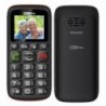 Maxcom MM428BB (Dual Sim) 1.8" με Μεγάλα Πλήκτρα, Ραδιόφωνο (Λειτουργεί χωρίς Handsfree), Φακό και Πλήκτρο Έκτακτης Ανάγκης Μαύρ