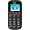 Maxcom MM428BB (Dual Sim) 1.8" με Μεγάλα Πλήκτρα, Ραδιόφωνο (Λειτουργεί χωρίς Handsfree), Φακό και Πλήκτρο Έκτακτης Ανάγκης Μαύρ