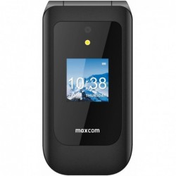 Maxcom MK399 1,4" με Μεγάλα Πλήκτρα, Κάρτα Μνήμης, Φωνητική Εντολή και Πλήκτρο Έκτακτης Ανάγκης KaiOS  Μαύρο