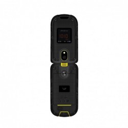 Vertex K205 Dual Sim IP68 με Κάμερα, 2 Οθόνες, Bluetooth, Ραδιόφωνο (Λειτουργεί χωρίς Handsfree), Φακό Μαύρο