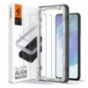 Tempered Glass Full Face Spigen Glas.tR Align Master FC Samsung G990B Galaxy S21 FE 5G (2 τεμ.)