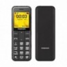 Maxcom MM111 1.44" με Δόνηση, Φακό και Ραδιόφωνο (Λειτουργεί Χωρίς Ακουστικά) Διαστάσεις Τσέπης:101x36mm Μαύρο με Επιπλέον Κόκκι