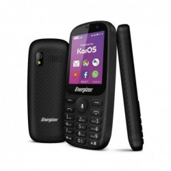 Energizer Energy E241S 4G Dual Sim 512MB/4GB 2.4" KaiOS 1900 mAh, Bluetooth, Camera Μαύρο