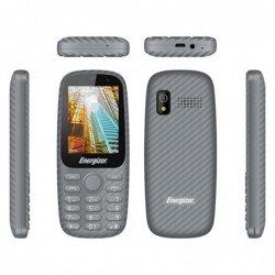 Energizer Energy E24 32MB/2GB Dual Sim 2G 2.4" 1900 mAh, Bluetooth, Camera, Γκρι Χωρίς Ελληνικό Μενου
