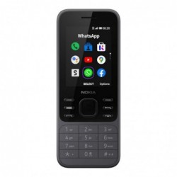Nokia 6300 Dual Sim 4G 512MB 2.4" KaiOS Γκρί GR