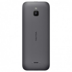 Nokia 6300 Dual Sim 4G 512MB 2.4" KaiOS Γκρί GR