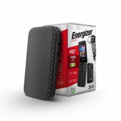 Energizer Energy E282SC 512MB/4GB Dual Sim 4G 2.8" KaiOS 1400 mAh, Bluetooth, Camera, Μαύρο με 3 Χρόνια Εγγύηση