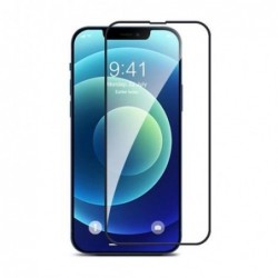 Tempered Glass Full Face 3D Devia Apple iPhone 13 Pro Max Van Series Μαύρο (1 τεμ.)