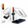Tempered Glass Full Face Spigen Glas.tR EZ-FIT Apple iPhone 13 Pro Max (2 τεμ.)