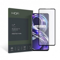 Tempered Glass Full Face Hofi Premium Pro+ Realme 8i Μαύρο (1 τεμ.)