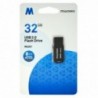 Flash Drive Mini MiWorks MU201 32GB USB 2.0 Μαύρο