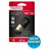 USB 3.0 Gigastone Flash Drive U307S 128GB Μαύρο Professional Series Metal Frame