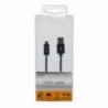 Καλώδιο σύνδεσης Ancus Smart LED USB σε Micro USB με Ενισχυμένες Επαφές Μαύρο 1.2m