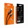 Καλώδιο σύνδεσης Κορδόνι Borofone BU14 Heroic USB σε USB-C 5.0A 1.2μ Μαύρο