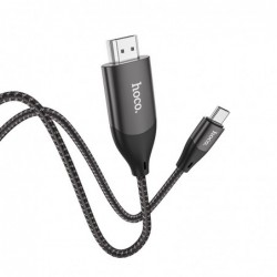 Καλώδιο σύνδεσης Hoco UA16 USB-C σε HDMI 4K ULTRA HD 2m Γκρι
