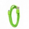 Καλώδιο σύνδεσης Κορδόνι Ancus USB σε Micro USB με Ενισχυμένες Επαφές Πράσινο
