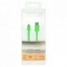 Καλώδιο σύνδεσης Κορδόνι Ancus USB σε Micro USB με Ενισχυμένες Επαφές Πράσινο