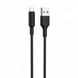 Καλώδιο σύνδεσης Hoco X25 USB σε USB-C Fast Charging 2.0A Μαύρο 1m