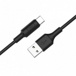 Καλώδιο σύνδεσης Hoco X25 USB σε USB-C Fast Charging 2.0A Μαύρο 1m