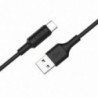 Καλώδιο σύνδεσης Hoco X25 USB σε USB-C Fast Charging 2.0A Μαύρο 1m