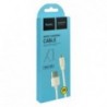 Καλώδιο σύνδεσης Hoco X1 USB σε Micro USB Fast Charging Λευκό 1m