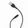 Καλώδιο σύνδεσης Hoco X25 για iPhone/iPad/iPod Lightning Μαύρο 1m