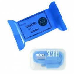 Καλώδιο σύνδεσης Jasper Candy USB σε Micro USB 20cm Μπλε