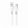 Καλώδιο σύνδεσης Hoco X40 Noah USB σε USB-C Fast Charging 2.4A Άσπρο 1m