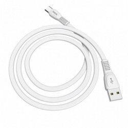 Καλώδιο σύνδεσης Hoco X40 Noah USB σε USB-C Fast Charging 2.4A Άσπρο 1m