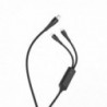 Καλώδιο σύνδεσης Hoco U102 Super 100W 2 σε 1 USB-C σε USB-C και Lightning για Γρήγορη Φόρτιση 20V/5A Μαύρο 1.2m