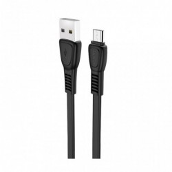 Καλώδιο σύνδεσης Hoco X40 Noah USB σε Micro-USB Fast Charging 2.4A Μαύρο 1m